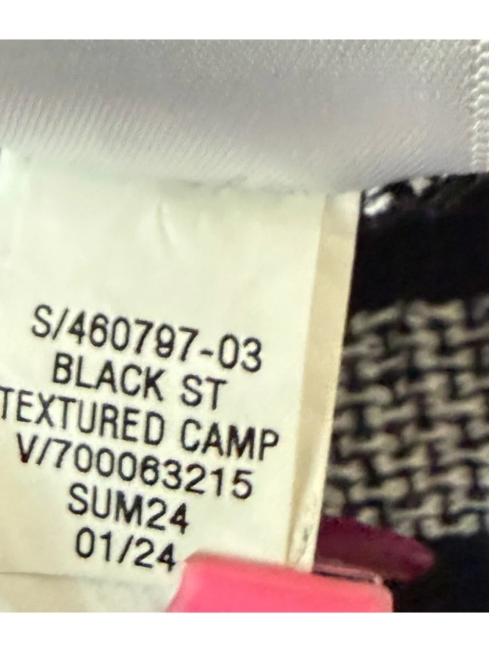 Banana Republic Textured Black Camp Resort Shirt, M